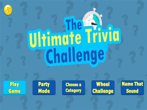 The Ultimate Trivia Challenge Download Pc