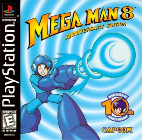 Mega Man 8 Anniversary Edition 1996 Playstation Box