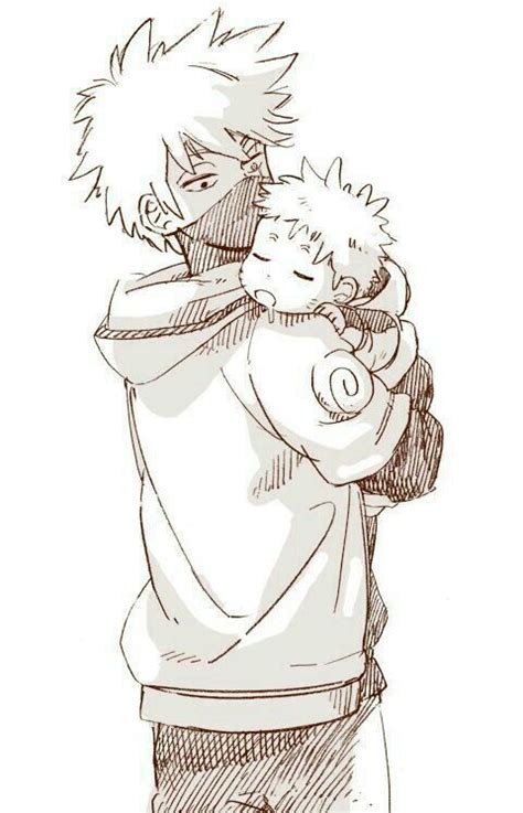 Kakashi Naruto And Babies On Pinterest