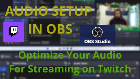 Audio Settings For Twitch In Obs Optimize Your Sound Elgato Hd X