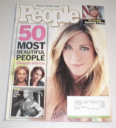 50 Most Beautiful People ~ People Magazine May 10 2004 ~ Jennifer