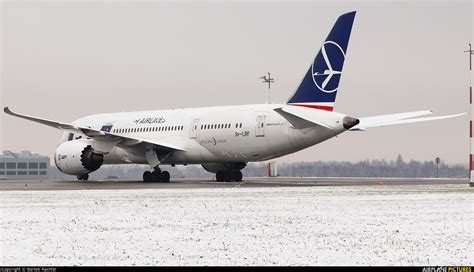 Sp Lrf Lot Polish Airlines Boeing 787 8 Dreamliner At Rzeszów