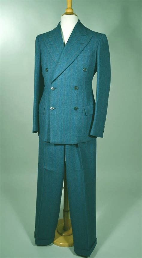 1940s Mens Suits 40s Vintage Retro Mens Suits Fashion