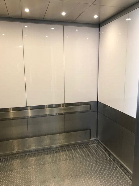 Esplanade Parking Garage Snapcab Elevator Interior Modified Harmon