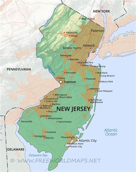 Map Of Newark Newark Maps