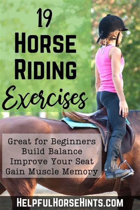 19 Beginner Horse Riding Exercises To Shake Up Your Routine Horse
