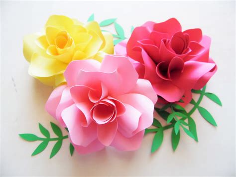 How To Make Diy Paper Roses