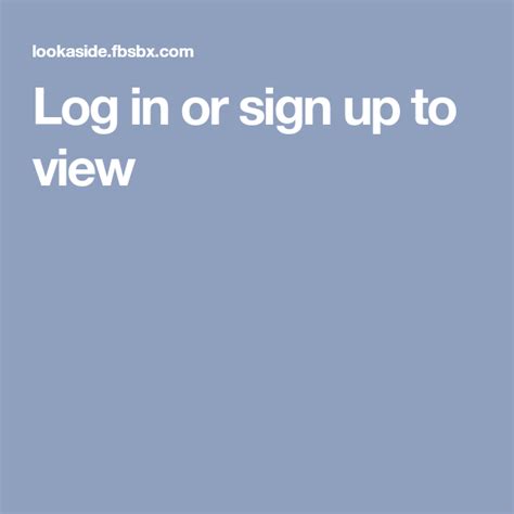 Log In Or Sign Up To View Signup Signs Log In
