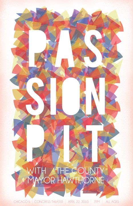 ♥passion Pit♥ With Images Passion Pit Music Poster Indie Music