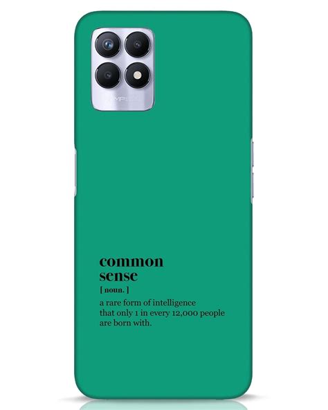 Buy Common Sense Designer Hard Cover For Realme 8i Online In India At