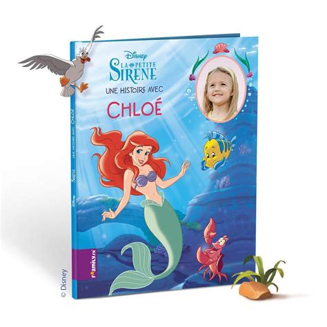 Livre Pour Enfant Personnalisé Avec Ariel La Petite Sirène Framily