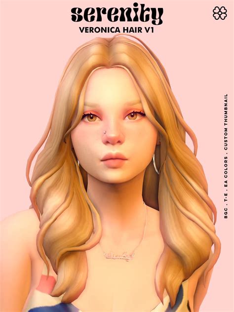 Pin By Micat Game On Sims 4 Maxis Match Hair Cassie In 2021 Veronica