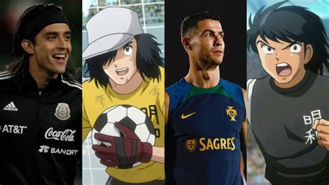 Los Personajes De Los Súper Campeones Con Futbolistas De La Vida Real Soy Referee