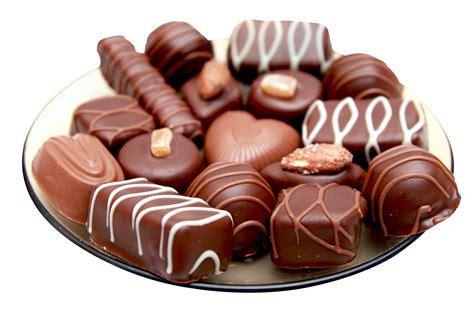 Chocolates In A Plate Png Image For Free Download