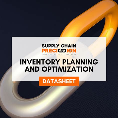 Digital Supply Chain Inventory Planning And Optimization Supply