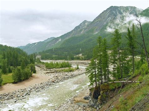 Irkut River In Eastern Sayan Mountains Siberia Russia Flickr