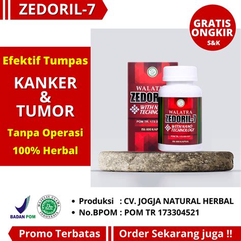 Zedoril Obat Kanker Dan Tumor Toko Acep Herbal Official