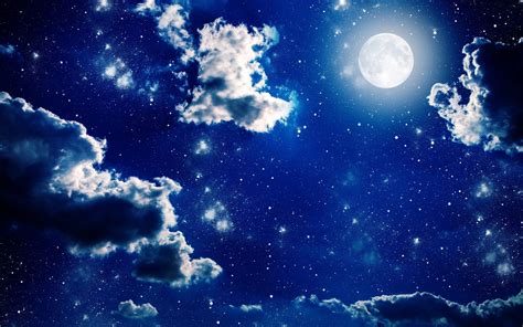 Full Moon And Stars Wallpapers Top Free Full Moon And Stars