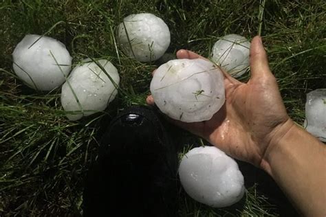 Hailstones The Size Of Grapefruits Batter Countries Across Europe