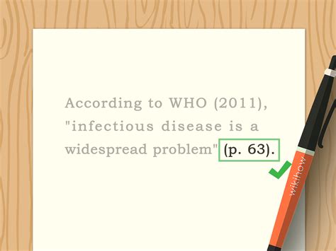 Como Citar a OMS no Formato APA: 9 Passos (com Imagens)