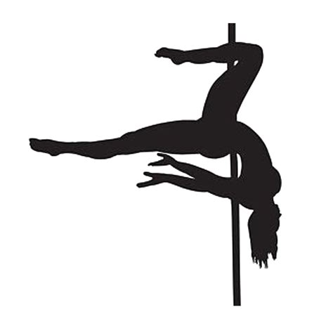 Pole Dancer Silhouette Psd Bundle Pole Dancer Psd Stripper Psd Png