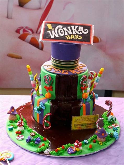 willy wonka cake i made for my candy obsessed niece artofit