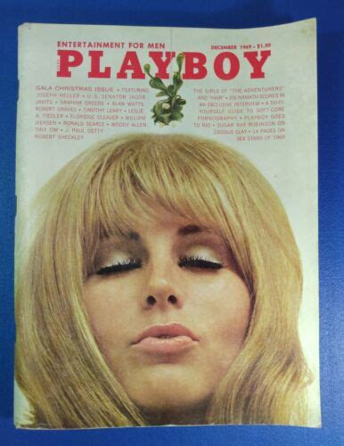 Vintage Playboy Magazine December 1969 W Centerfold Ebay