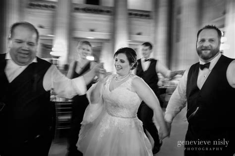 Personality plays a big role in selecting a wedding photographer—you're going to be spending a lot of time with your photographer on your big day! Cleveland City Hall Rotunda Wedding - Dan & Jess - Genevieve Nisly