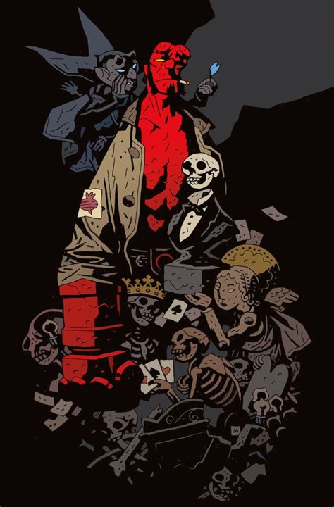 The Art Of Mike Mignola Comic Style Art Hellboy Art Hellboy Comic