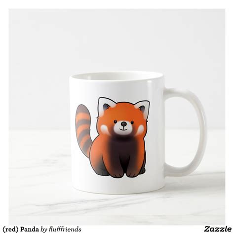 Red Panda Coffee Mug Mugs Red Mug Red Panda