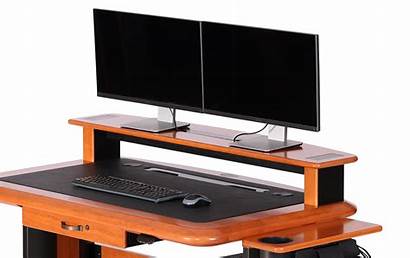 Shelf Riser Desktop Wood Monitor Premium Monitors