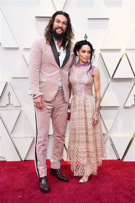 Jason Momoa And Lisa Bonet In Fendi At The 2019 Oscars Popsugar