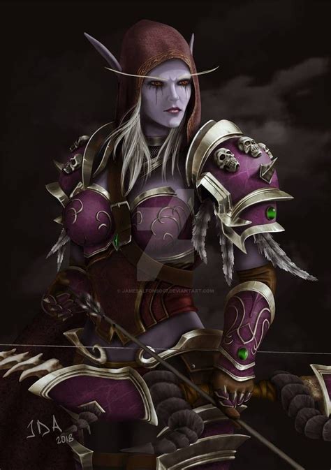 Sylvanas Windrunner By Jamesalfonso On Deviantart World Of Warcraft