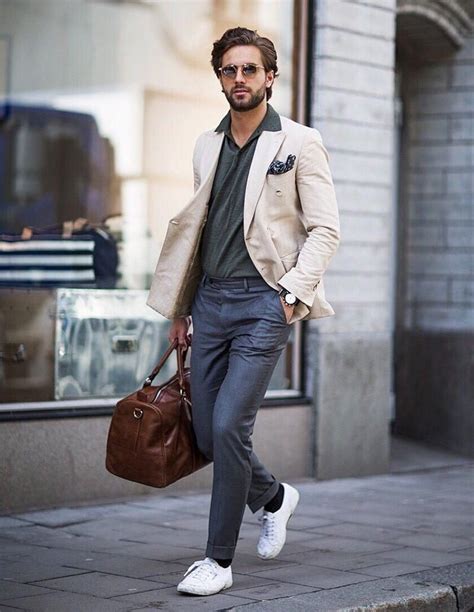 Smart Casual Spring And Autumn Mensfashionsmart Mens Outfits Mens