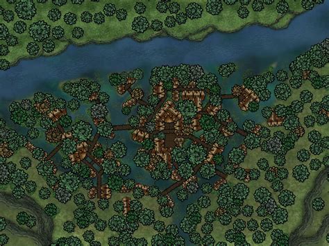 Swamp Townvillage Inkarnate Create Fantasy Maps Online