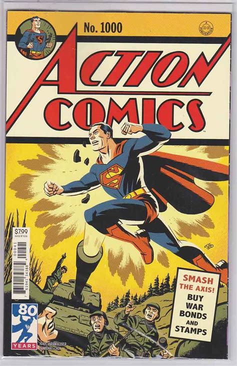 Action Comics 1000 1 2018 Variant Michael Cho 1940s Cover Dan