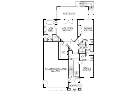 Craftsman Style House Plan 5 Beds 35 Baths 4667 Sqft Plan 132 427