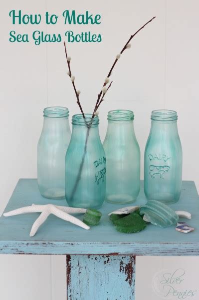 How To Make Sea Glass Bottles Finding Silver Pennies