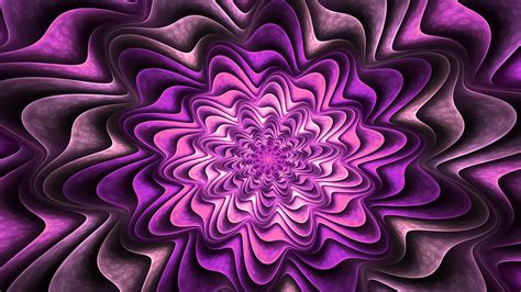 Free Fractal Purple Chromebook Wallpaper Ready For Download