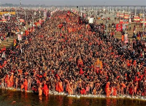 The Worlds Largest Religious Gathering Happening In India Photos