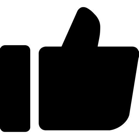 Thumbs Up Icon Free Download Transparent Png Creazilla