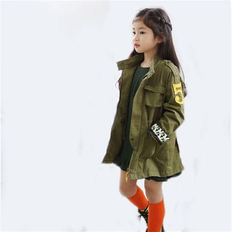 Buy Girls Denim Jacket Trench Kids Autumn 2018