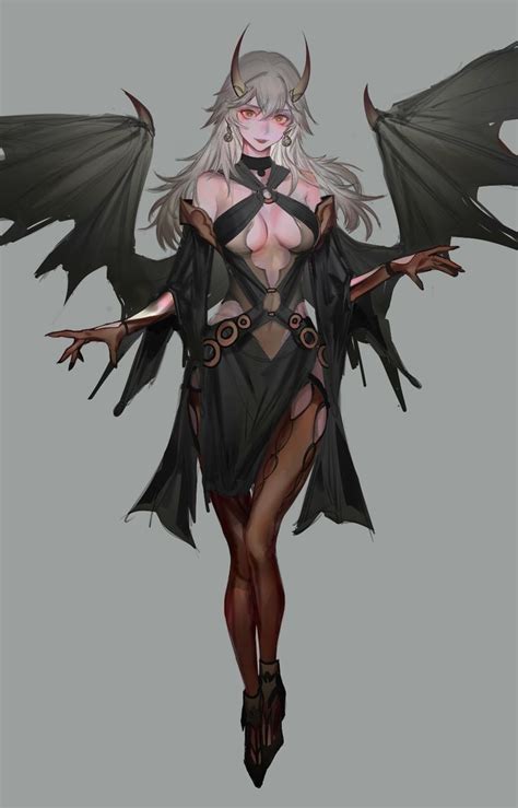 Pin By Evgen On Demoness Concept Art Characters Fantasy Character
