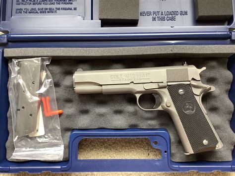 Sold Reduced—colt 1991a1 Stainless 1911 Firearm Addicts