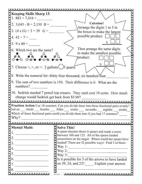 Grade 4 homework grid this is your monthly homework grid grade 4. Fourth and Ten: My Fourth Grade Homework Routine
