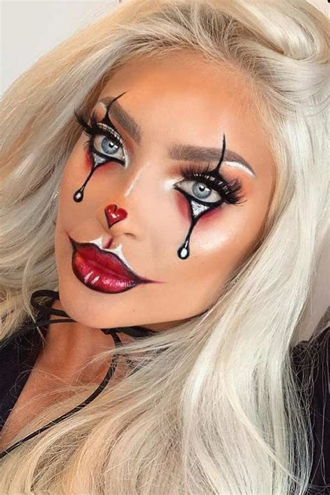 Trendy Clown Makeup Ideas For Halloween Page Of