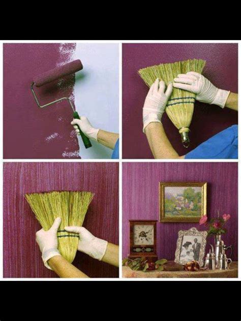 Looking for diy wall art ideas to spruce up your 7 wall painting technique ideas for interior colour combination cool and easy wall decoration. Paint the wall, have a witch broom, drag over wet paint ...