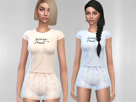 Sims 4 Cc Female Sleepwear