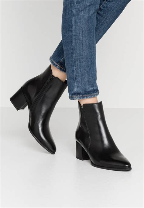 Anna Field Leather Classic Ankle Boots Black Uk