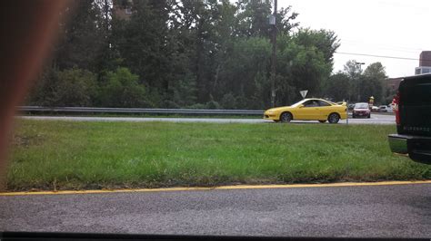 Spotted A Beautiful Yellow Type R Integra Honda